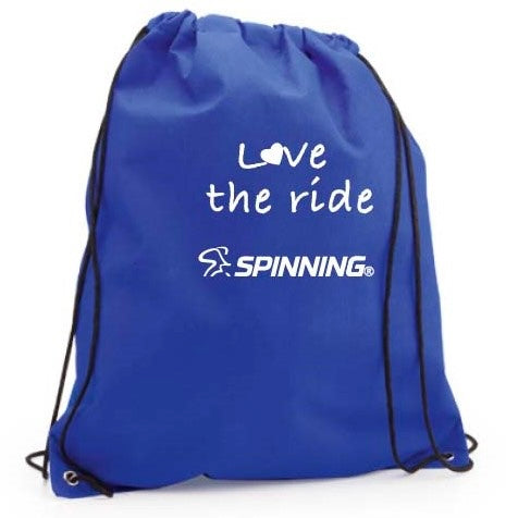 Spinning® Love the ride Drawstring bags