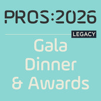 PROS 2026 Ticket | Gala Dinner & Awards Event
