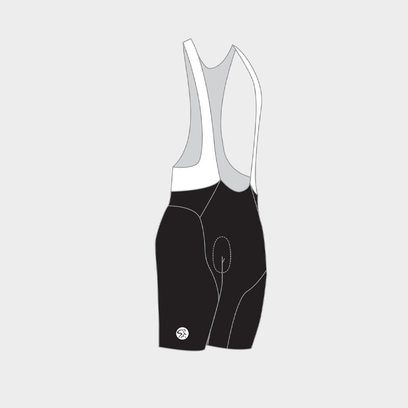 Spinning® New Basic Bib Cycling Shorts | Italian Padded Bib Shorts